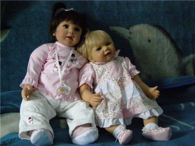 А у меня опять новенькие! Коллекционные куклы Doris Stannat (фото 8)