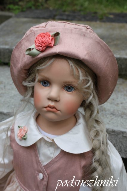Летние девочки - редкие белокурые красавицы от Хильдегард Гюнцель для Walterhäuser Puppenmanufaktur