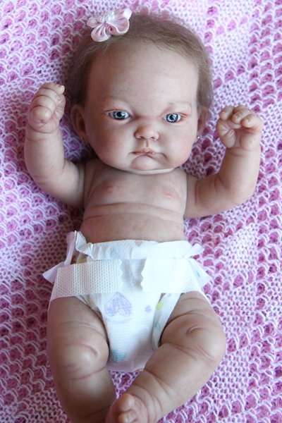 Две Марусеньки мои, две лапули… Малышки реборн из мастерской Наталии Сомовой (фото 8)