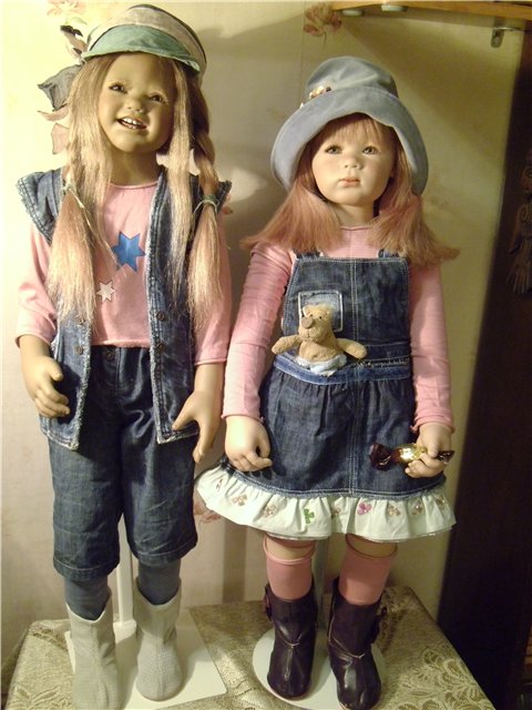 Мои первые ласточки от Annete Himstedt - Lizzi, Winni