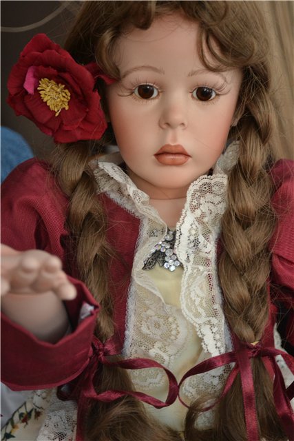 Фарфоровая кукла EDEN by Donna Rubert and G. Poindexter STUDIO EDITION OAAK DESIGN