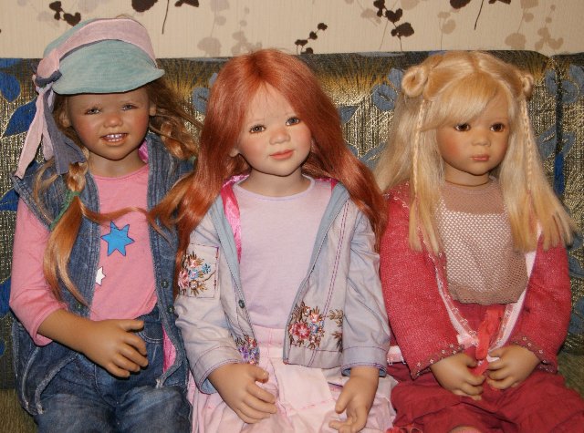 Наша Химми - банда II — Куклы Annette Himstedt (Аннетт Химстедт): коллекционные