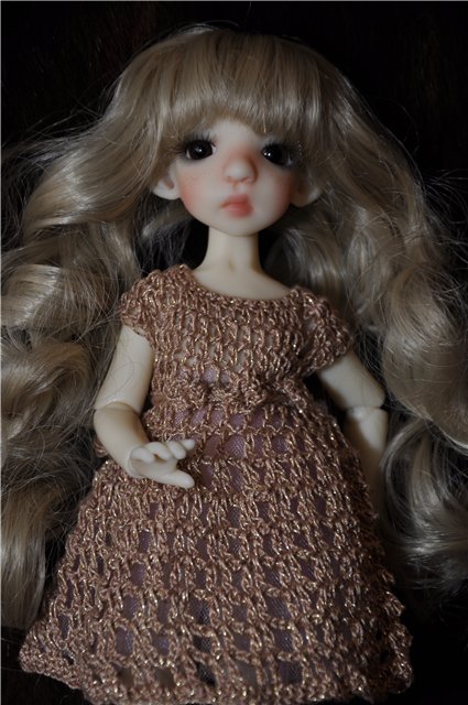 Корица (KW Cinnamon Elf in Fair Skin) - прибавление в нашем семействе кукол от Kaye Wiggs