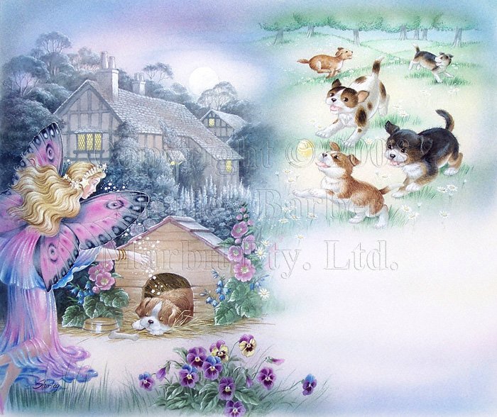 Мир эльфов и фей от Ширли Барбер (SHIRLEY BARBER)