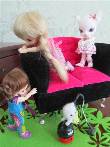 Розовая сказка для маленькой девочки