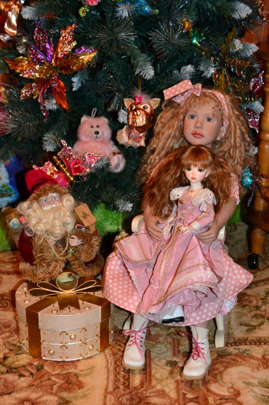 Наша новогодняя елка! Кукольная коллекция