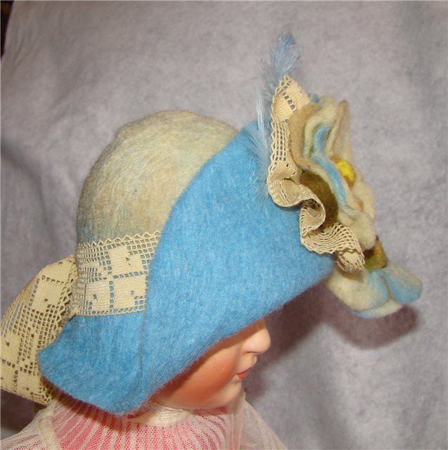 Фетровые шляпы для кукол