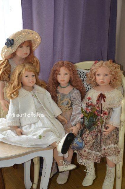 Нежная и задумчивая Агнешка, Agnieszka в окружении сестриц Zawieruszynski 2008