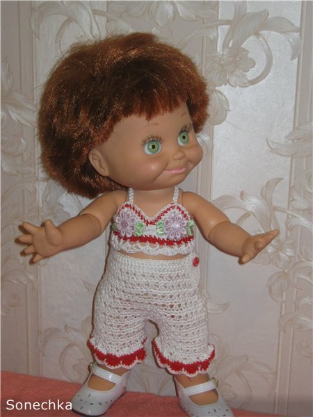 Летний гардероб для маленькой модницы фейсинки Шерри