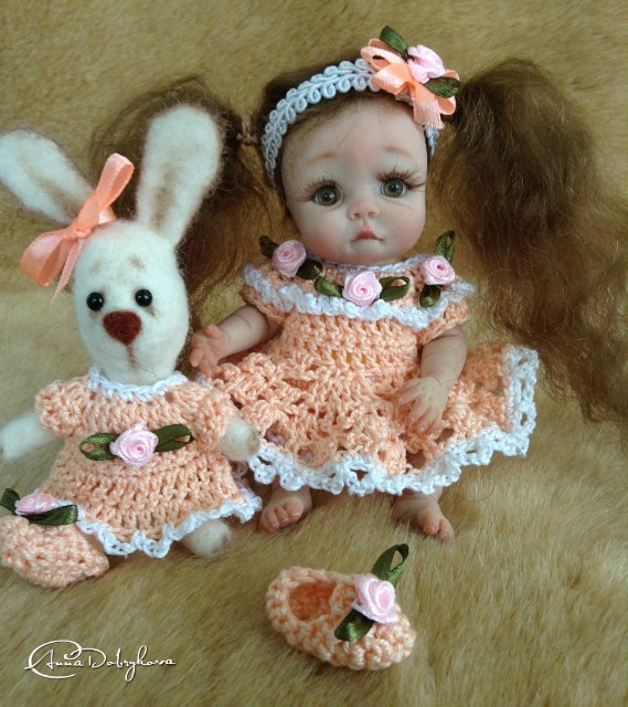 Лилюша. Авторская кукла Анны Добряковой