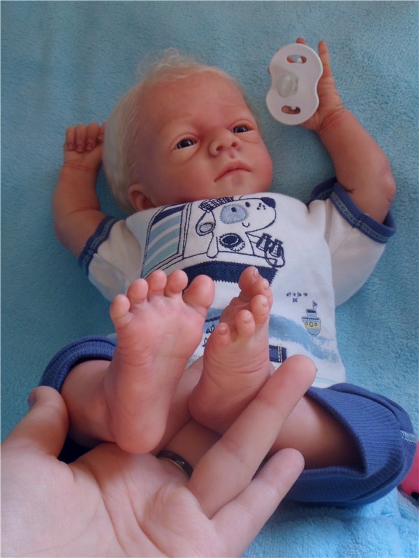 Мамино солнышко! Малыш реборн из молда Ромео от Наталии Блик