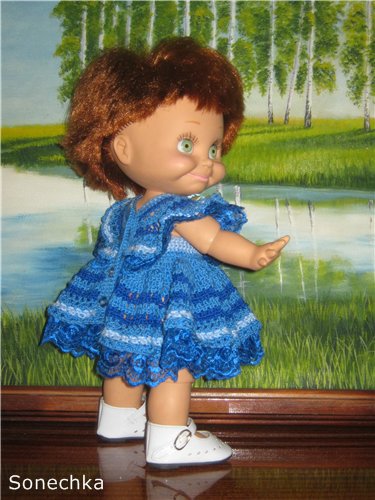 Кружева, кружева, кружева... Нарядные платья для фэйсинок, Galoob Baby Face (фото 9)