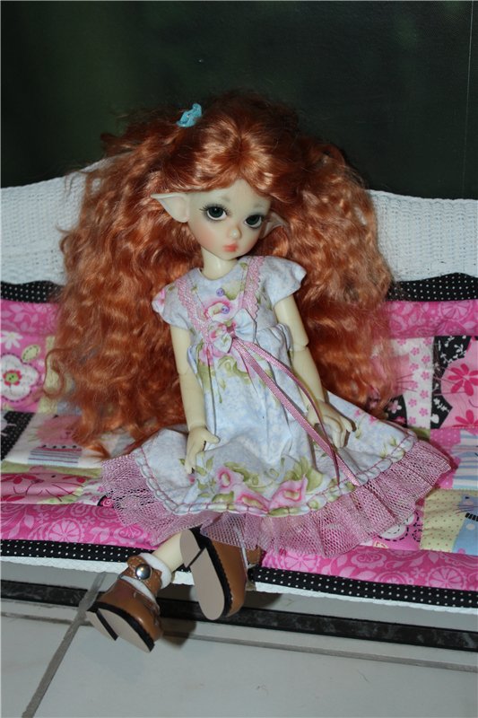 Новенькая очаровательная девочка Лилли (Lillie) от Kaye Wiggs цвета Cream (фото 2)