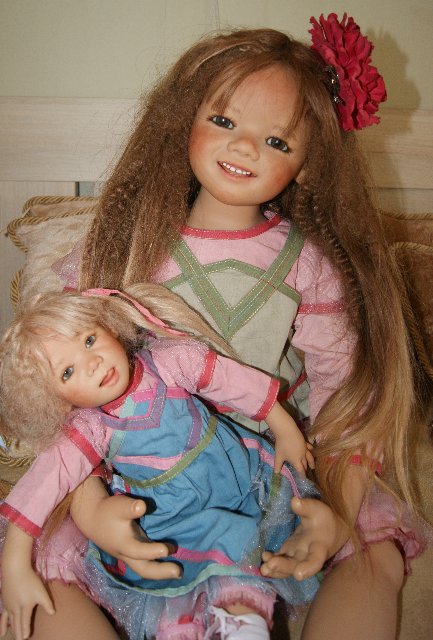 Liska and Lotta великолепная парочка от Annette Himstedt спецвыпуск коллекции 2005 года Summer Kinder