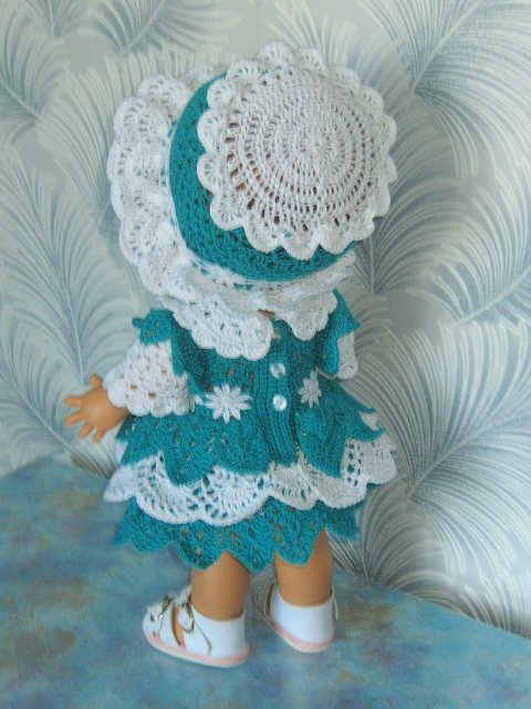 Новая коллекция летних вязаных нарядов для фейсинок, готциков, паолок под названием "Ромашки"