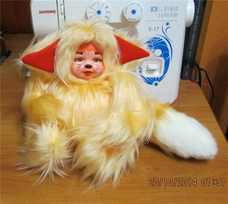 Зверьки с лицами малышей. Тедди долл