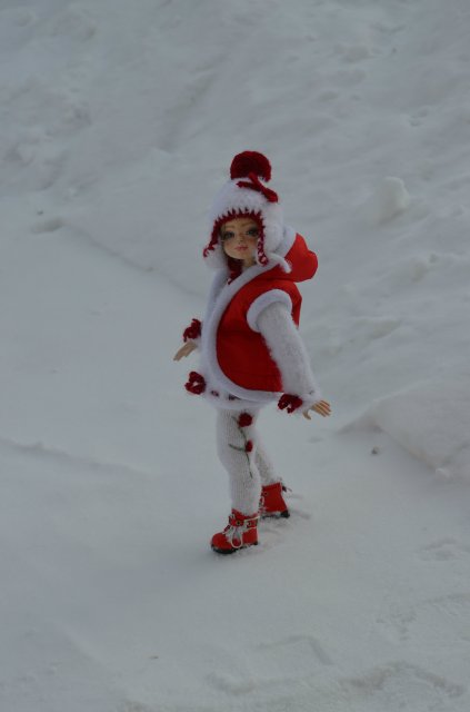 Зима, горка, санки! Авторская шарнирная кукла Коновниной Ольги | Бэйбики Зима, горка, санки! Авторская шарнирная кукла Коновниной Ольги (фото 8)