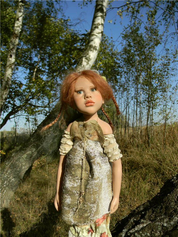 В сентябре пришло к нам лето! Мальва Zwergnase, мой рыжий эльфик