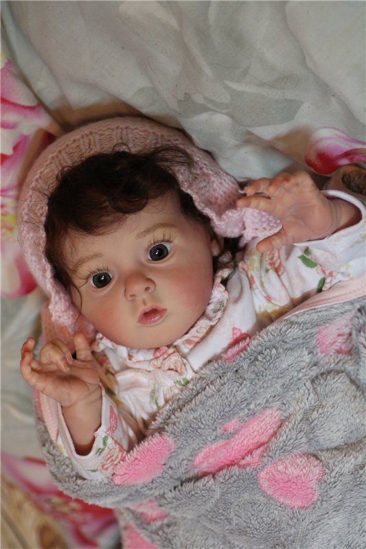 Татка - малышка реборн из молда Тиффани от Натали Блик