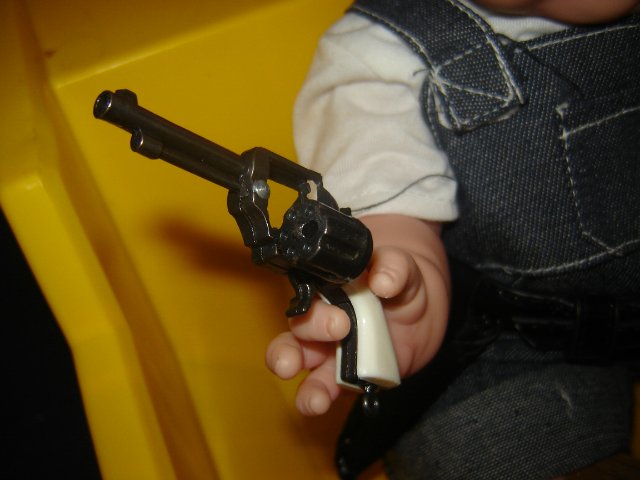 Шериф и его помощник против Мистера Лягуха. Куклы Berenguer