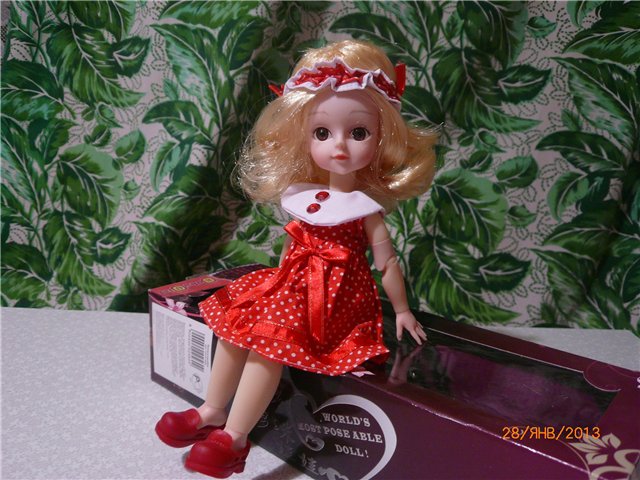 Звездочка - шарнирная кукла Baby Girl | Бэйбики Звездочка - шарнирная кукла Baby Girl (фото 5)