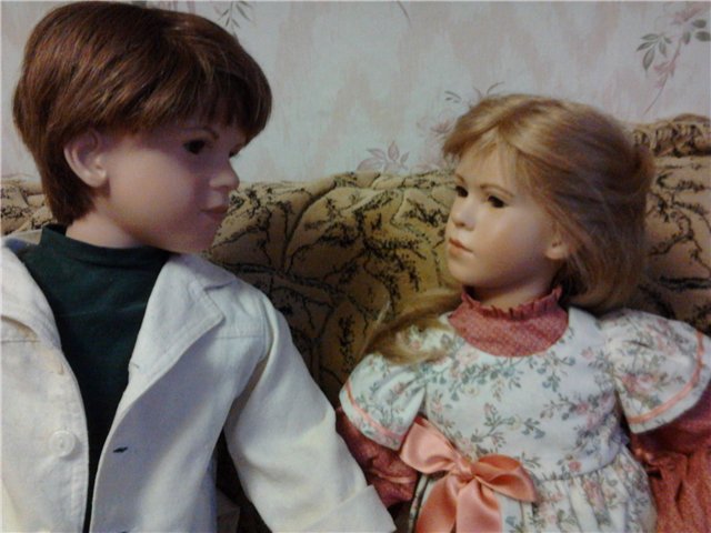 Коллекционные куклы дети от Веры Шольц (фото 3)