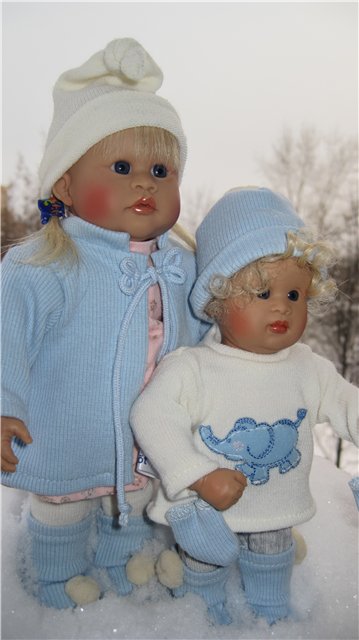 Фло и Флори. Куклы Schildkrot (фото 10)