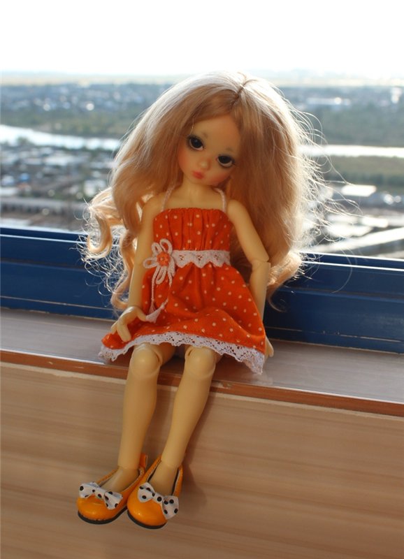 Новенькая очаровательная девочка Лилли (Lillie) от Kaye Wiggs цвета Cream (фото 3)