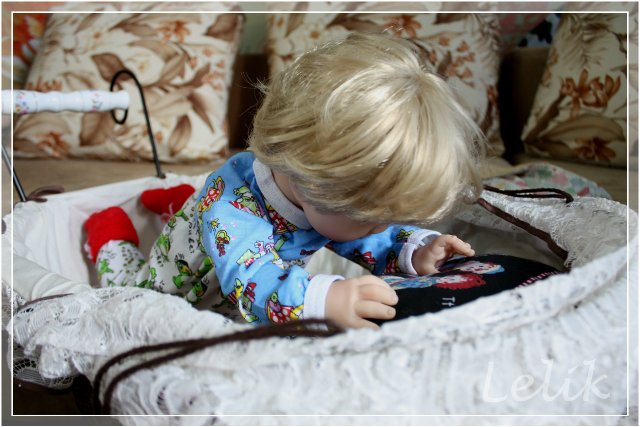 Фёдор и его транспорт. Lee Middleton Hayden by Reva Schick и коляска edeltraut hofmann (фото 5)