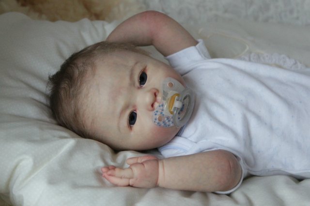 Мальчик - Медвежонок... Куколка реборн Виктории Вишни