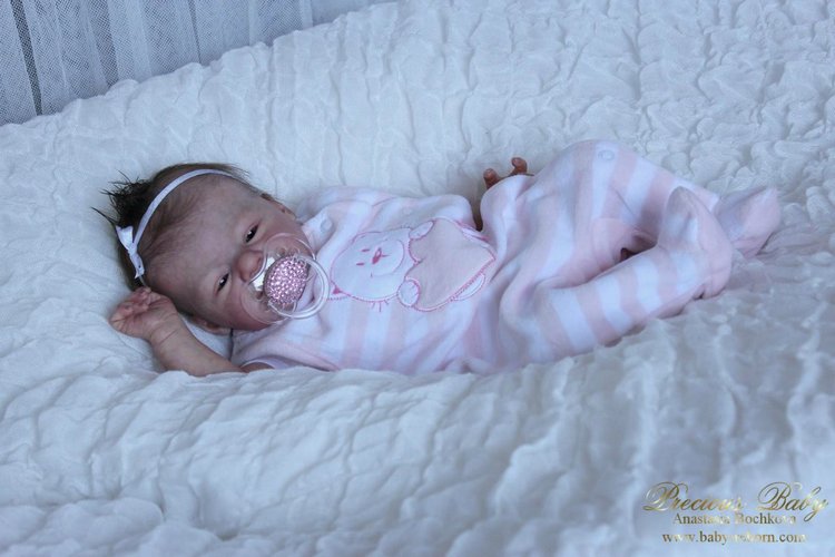 Мой маленький котёнок! Кукла реборн Анастасии Бочковой