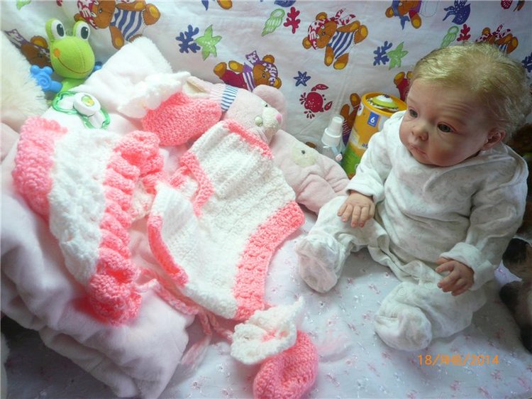 Моя нежная девочка Сонечка. Кукла реборн Светланы Преображенской (фото 3)