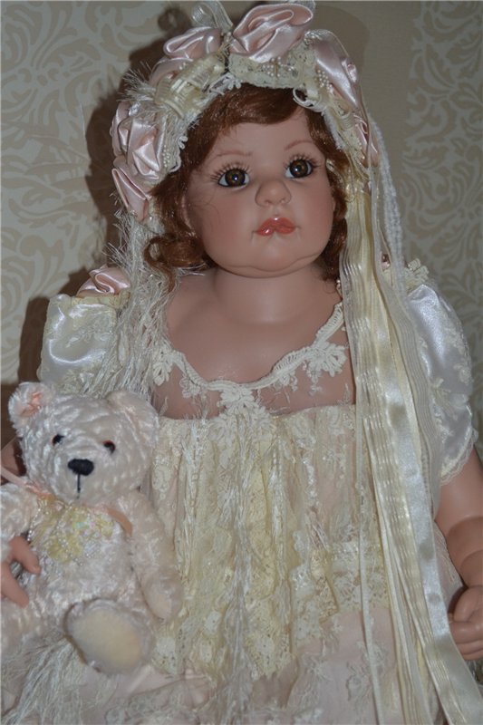 Невеста, ты прекрасней всех... Кукла Fayzah Spanos (фото 7)