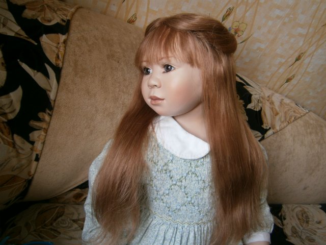 Люсинда, фарфоровая куколка Кристин Оранж