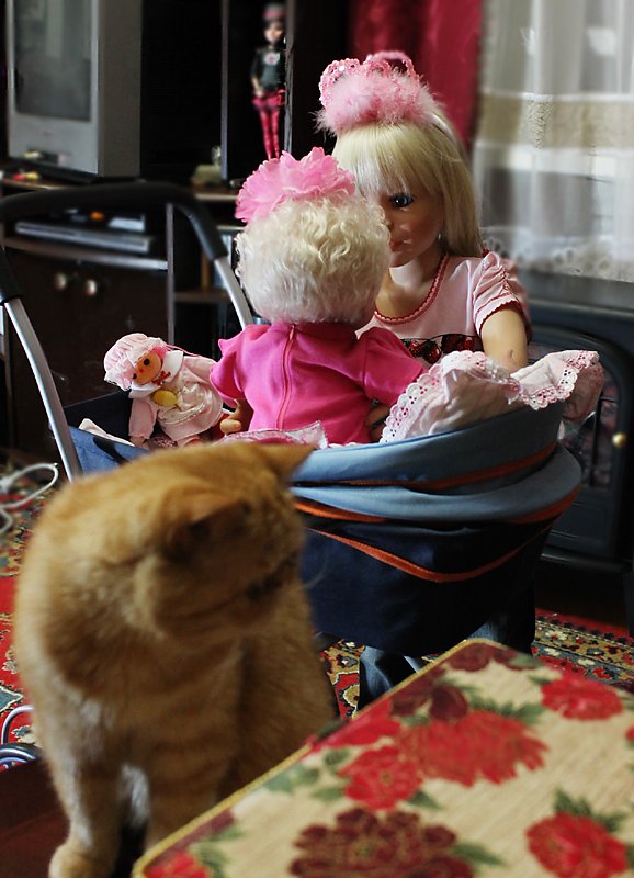 Сестрички - кукла реборн Криста и куколка Susan Lippl (фото 4)