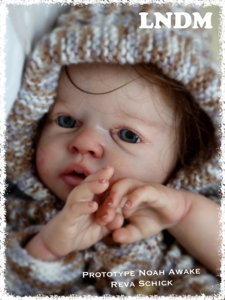 Любимый молд куклы реборн Ноа.Теперь с открытыми глазками