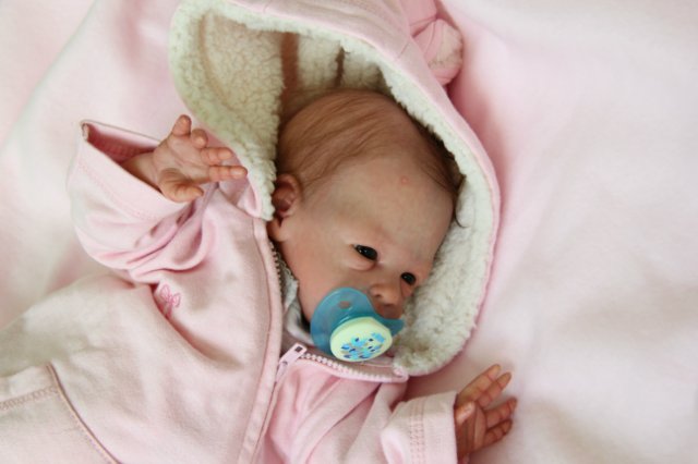 Крошка Мэгги. Кукла реборн Саутер Антонины