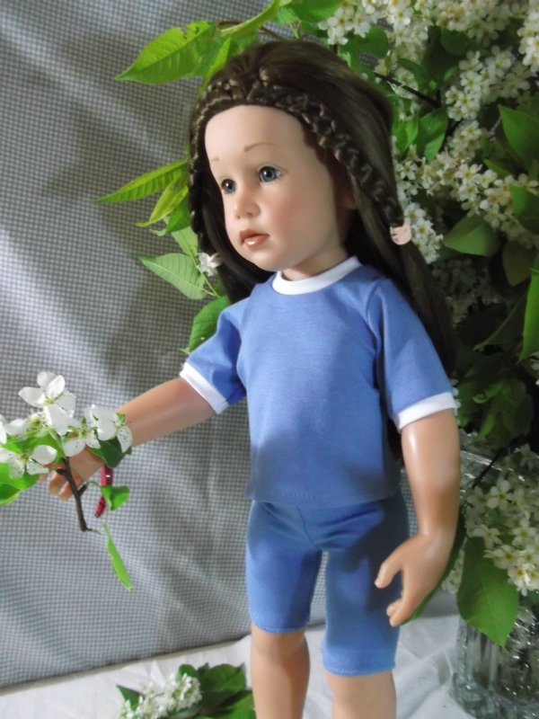 Трикотаж бывает разным. Наряды для кукол Готц (фото 7)