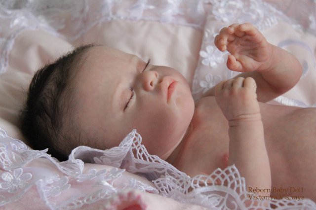Моя лапушка Коко... Куколка реборн Виктории Вишни