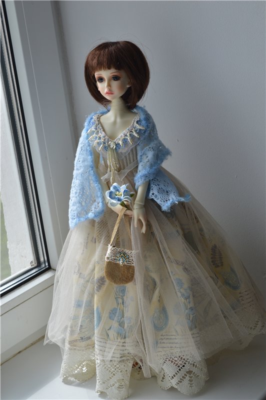 Цветы и письма аутфит — Одежда и обувь для кукол своими руками: фото (фото 2)