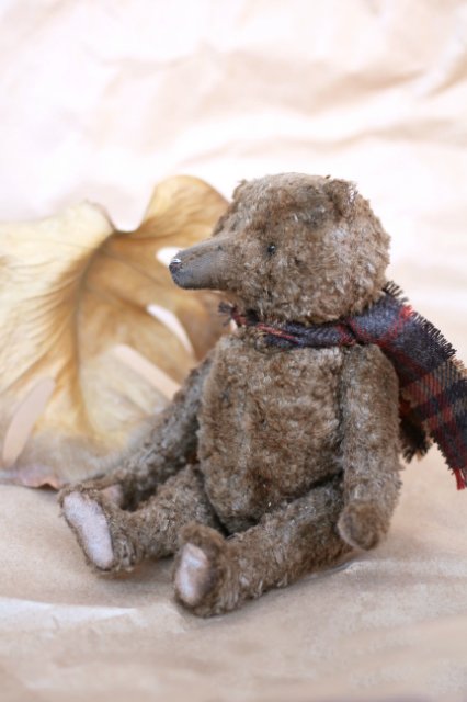 Старенький мишка Анис. Авторская игрушка Татьяны Матляк (фото 3)