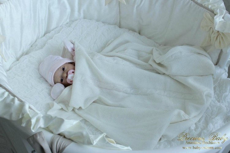 Маленькая капелька - Аделия! Кукла реборн Анастасии Бочковой