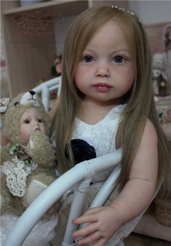 Ласковая Лиза. Кукла реборн Анастасии Гангало