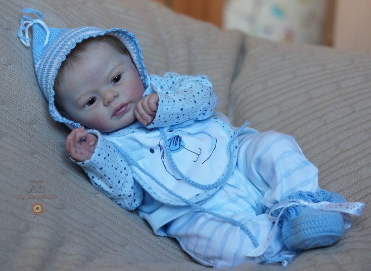 Мой малыш реборн Ларри готов