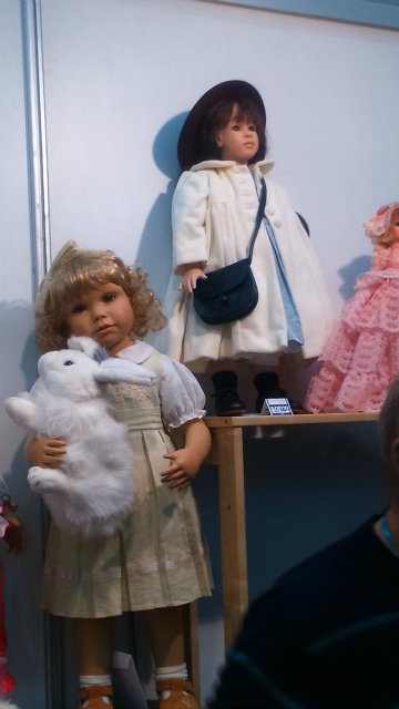 Ещё картинки с выставки... XI Международный Салон кукол на Тишинке в Москве 2015. Фото