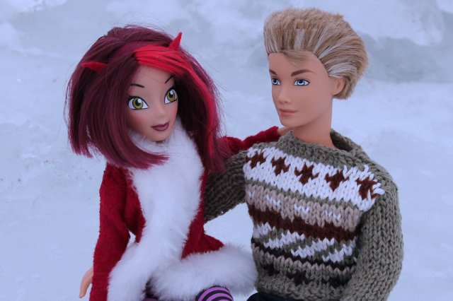 Зимняя сказка о Золушке или моя первая кукла (фото 4)