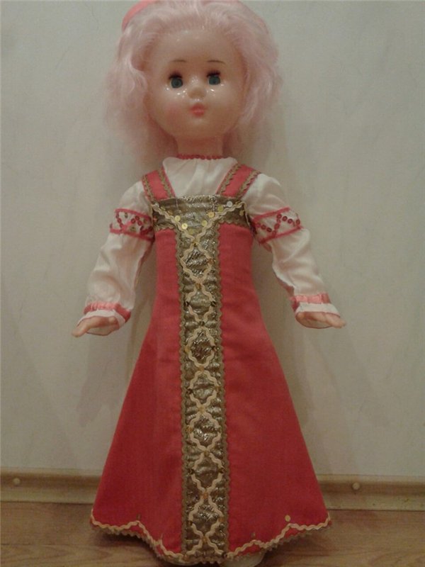 Кукла Маринка в национальном костюме возвращается (фото 4)