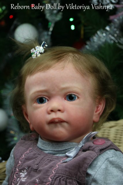 Настенька из сказки Морозко! Куколка реборн Виктории Вишни
