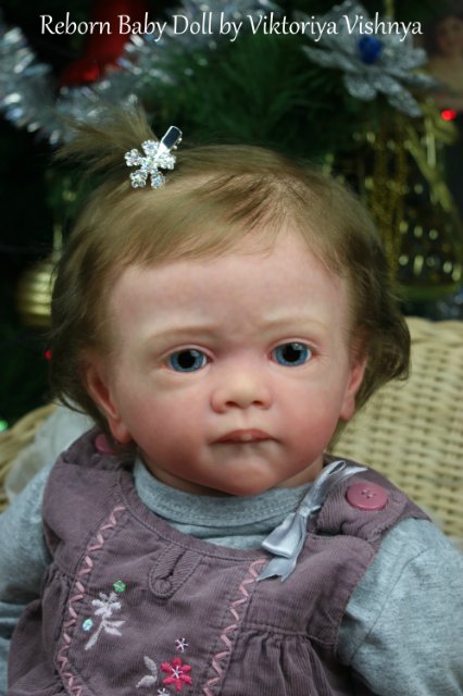 Настенька из сказки Морозко! Куколка реборн Виктории Вишни