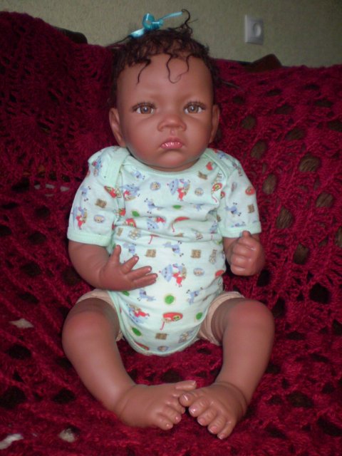 Темнокожая куколка Жасмин от Ashton Drake (фото 5)